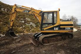 Caterpillar 312 B L adesivi decal 2002