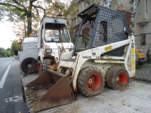 Bobcat 443 Caricatori compatti adesivi decal 1994